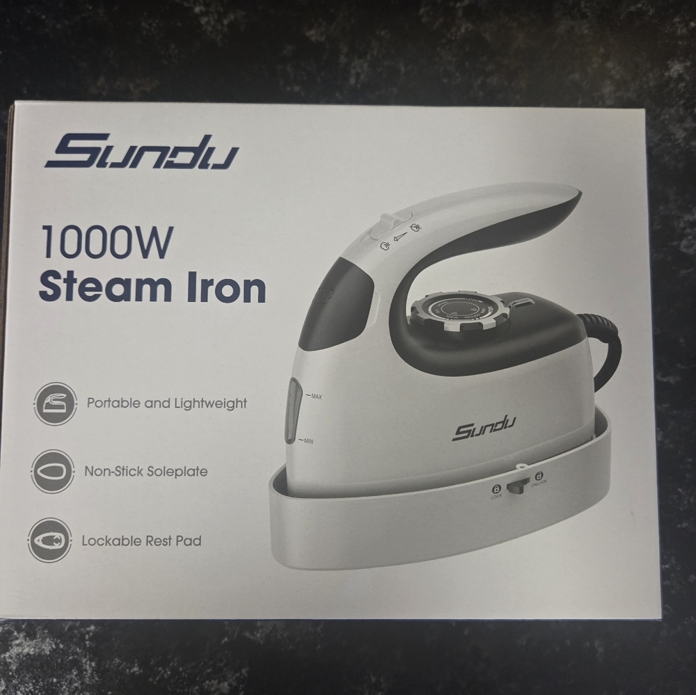 New Sundu 1000W Steam Iron